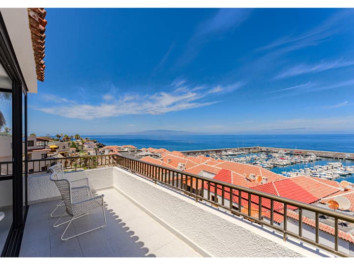 Terrace overlooking the coast